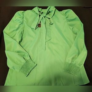 Women's Green Blouse